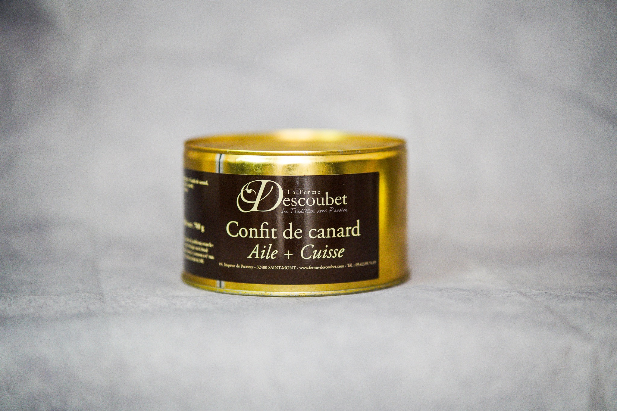 Confit de canard 700g. Aile + Cuisse Plats cuisinés